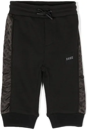 HUGO BOSS Pantalones de chándal con parche del logo