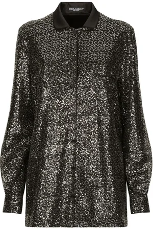 Dolce & Gabbana Camisa con lentejuelas