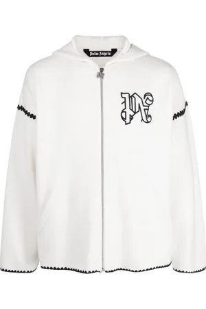 Palm Angels Sudadera con capucha y monograma bordado