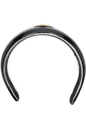 Prada Diadema con logo triangular esmaltado