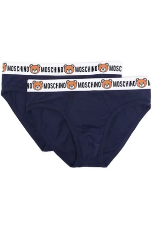 Moschino Pack de dos calzoncillos con logo Teddy Bear