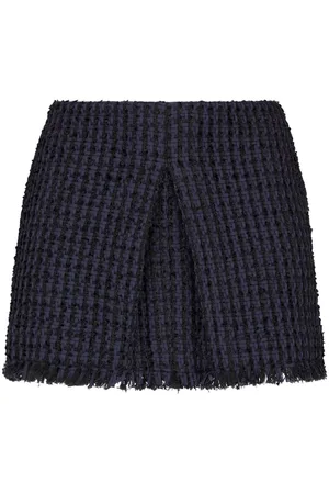 Dsquared2 Minifalda con dobladillo deshilachado