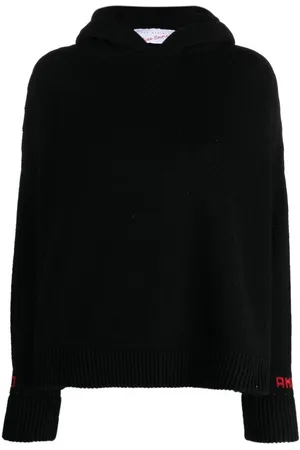 GIADA BENINCASA Sudadera con capucha y eslogan bordado