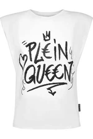 Philipp Plein Camiseta Sexy Pure con apliques de cristales