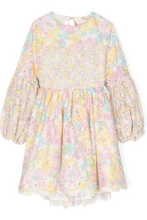 Marlo Vestido Amalia con bordado floral