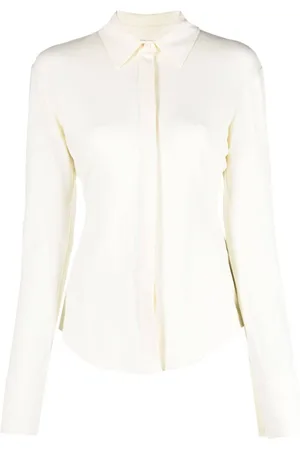 The Attico Camisa Elton con logo bordado