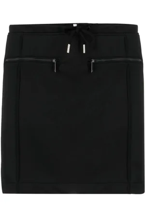 Courrèges Minifalda con parche del logo