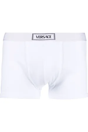 VERSACE Calzoncillos de canalé 90s Logo