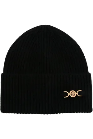 VERSACE Gorro de canalé Medusa 