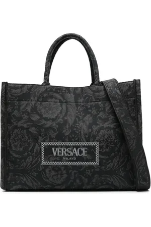 VERSACE Maletín con logo en relieve