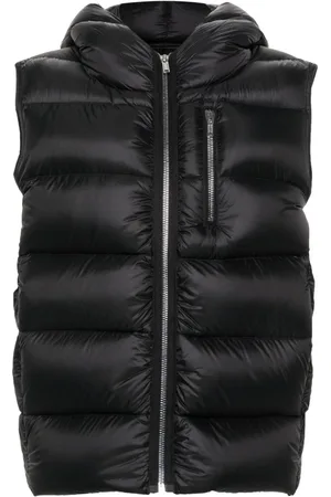 Rick Owens Chaleco acolchado con capucha