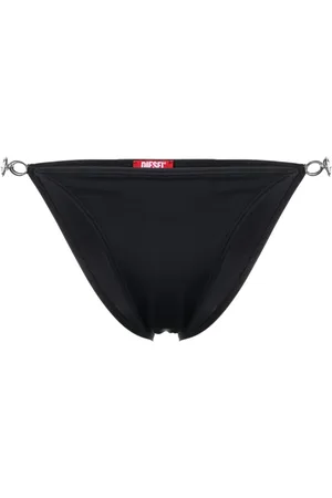Diesel Bragas de bikini con placa del logo Ben-Irina