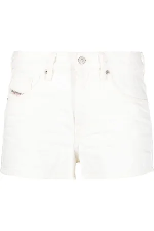 Diesel Pantalones vaqueros cortos De-Yuba de talle alto