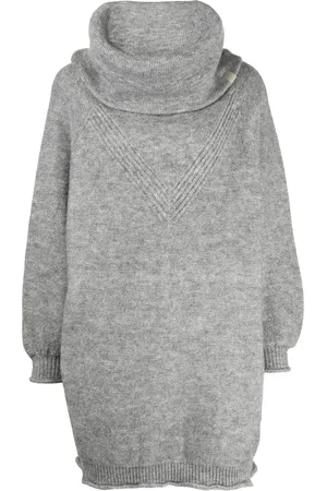Izzue Vestido corto con cuello vuelto