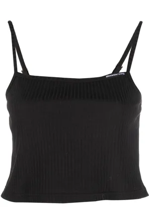 Alexander Wang Vaqueros rectos con efecto desgastado
