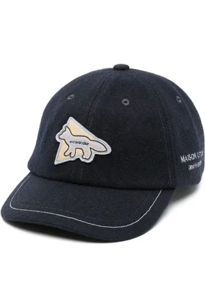 Maison Kitsuné Gorra con aplique del logo x And Wander