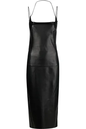 The Attico Vestido con cuello halter