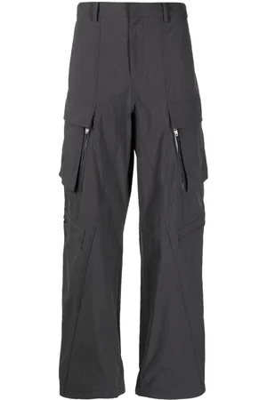 JUUN.J Pantalones anchos tipo cargo de talle medio