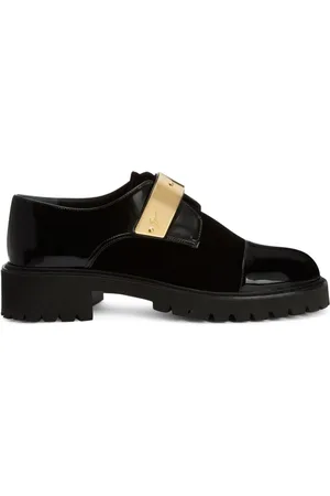 Giuseppe Zanotti Mocasines Abigail con detalle metalizado