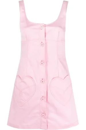Moschino Vestido midi con motivo de corazón