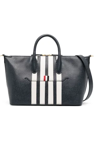 Thom Browne Bolso shopper 4-Bar Stripe