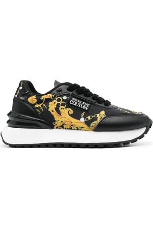 VERSACE Zapatillas con parche del logo