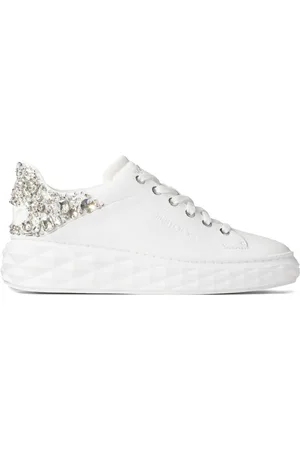 Jimmy Choo Zapatillas Diamond Maxi con detalles de cristal