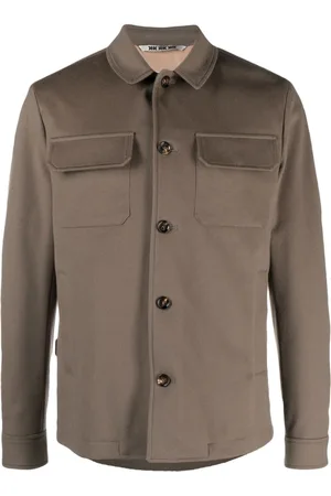 Kired Chaqueta con bolsillos de parche