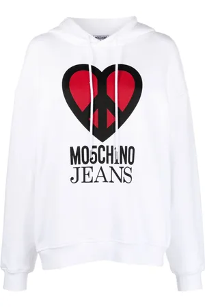 Moschino Sudadera con capucha y estampado gráfico