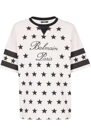 Balmain Camiseta Signature Stars