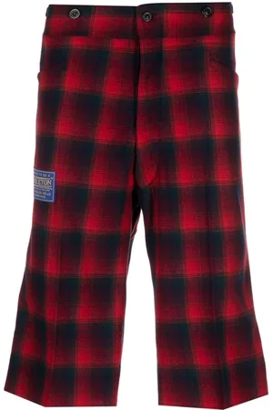 Maison Margiela Bermudas a cuadros de x Pendleton