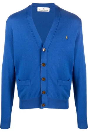 Vivienne Westwood Cárdigan de cuello en V con bordado Orb