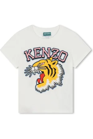 Kenzo Camiseta con logo estampado