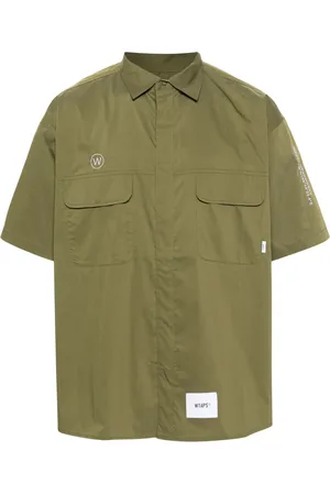 Wtaps Camisa Ladder Coolmax con logo
