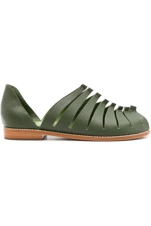 Sarah Chofakian Sandalias Faustine con aberturas