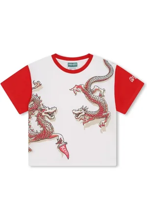Kenzo Camiseta con parche del logo