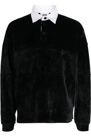 GCDS Polo con logo bordado