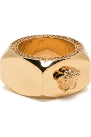 VERSACE Anillo de metal Medusa