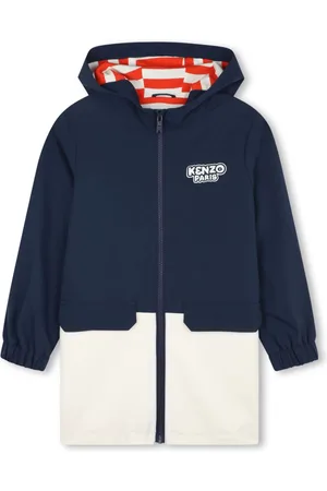 Kenzo Cortavientos con logo estampado