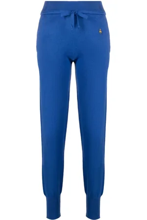 Vivienne Westwood Pantalones de chándal con logo Orb bordado