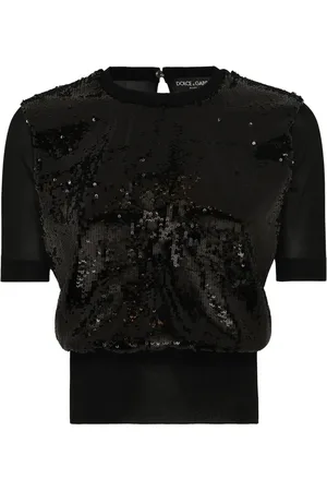 Dolce & Gabbana Top con lentejuelas