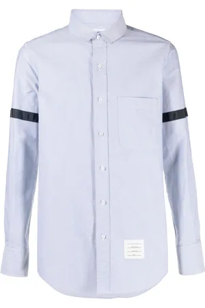 Thom Browne Camisa con brazalete en grosgrain