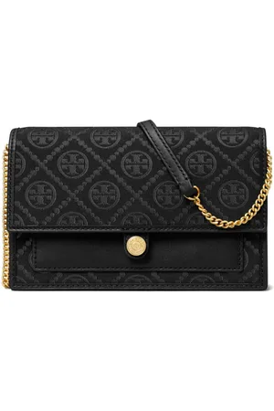 Tory Burch Bolso de hombro T Monogram en jacquard