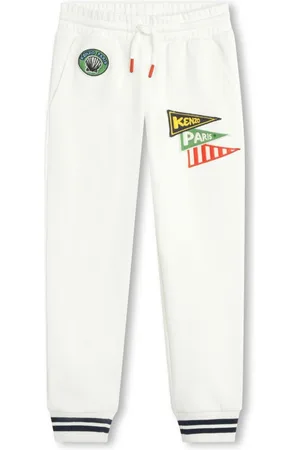 Kenzo Pantalones de chándal con aplique del logo