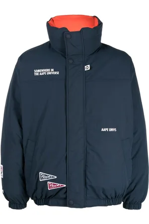 A Bathing Ape Chaqueta reversible con cuello alzado