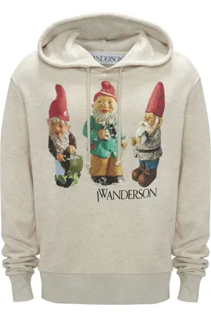 J.W.Anderson Sudadera Gnome Trio con capucha