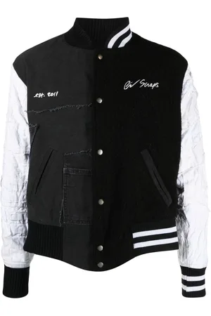 GREG LAUREN Chaqueta bómber con paneles