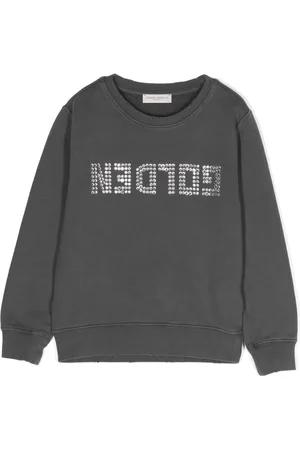 Golden Goose Sudadera con logo y apliques de cristales