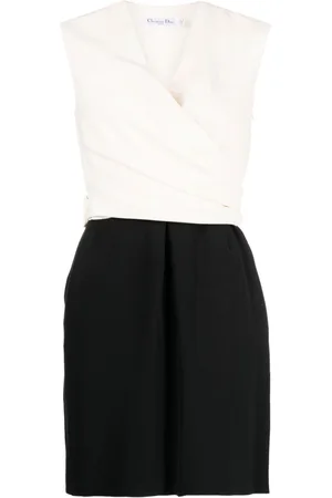 Dior Vestido corto cruzado pre-owned