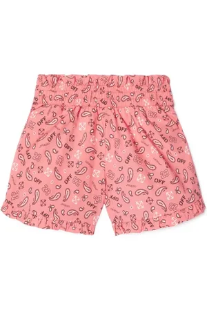 OFF-WHITE Bermudas con estampado Bandana